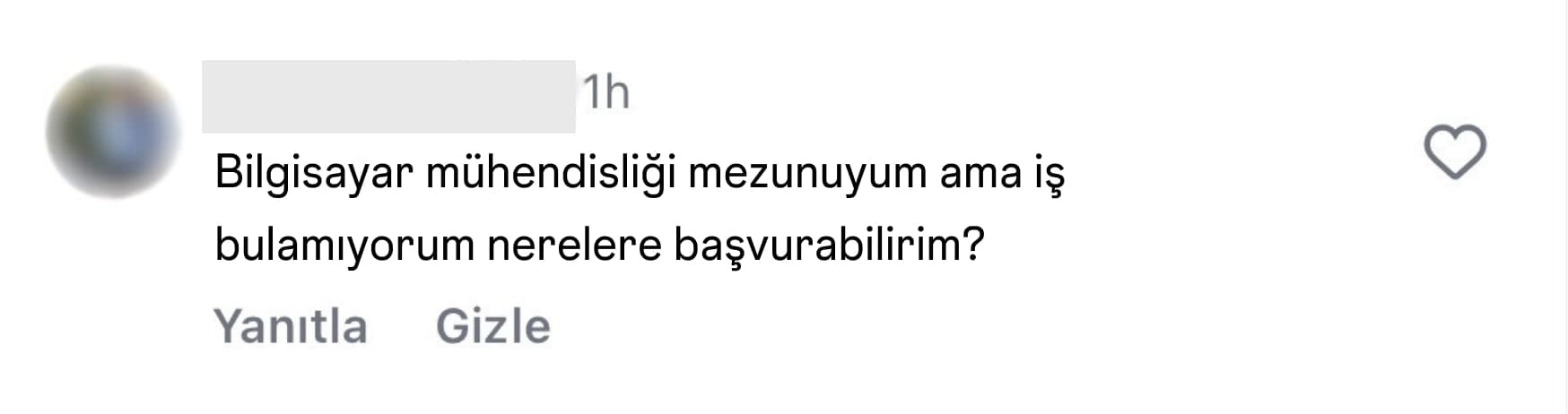 Instagram yorum