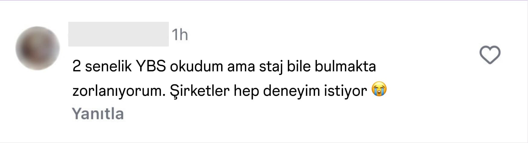Instagram yorum